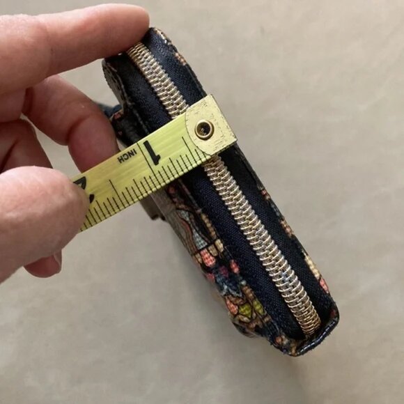 Sakroots Wristlet Wallet Aztec Design Zipper Snap Closure Multicolor - Picture 6 of 12